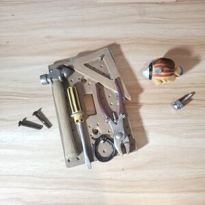 3-D Decorative Light switch plate and drawer pull.